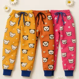 CORTICA Boys Pack Of 3 Animal Printed Joggers-picture-19