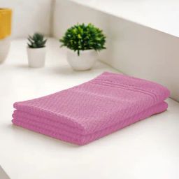 Spaces Relish Pink Cotton 400 GSM Hand Towel-picture-10