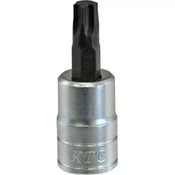 Ktc Short T-TorxBit Socket T45 9.5 mm Sq. Drive 52 mm Length, BT3-T45S image 2