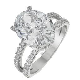 Emori 18k White Gold & Diamond Mishka Ring-picture-5