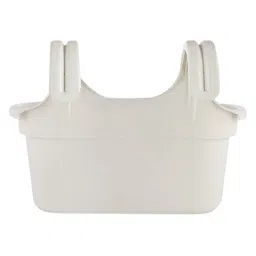 Kuber Industries White Double Hook Planters image 3