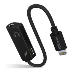 Portronics iKonnect One 2-in-1 8Pin to Aux Audio Adapter (Black)-picture-45