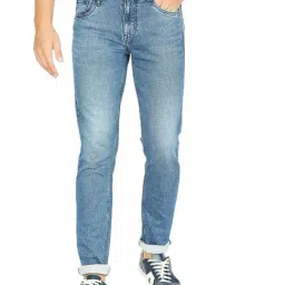 Lawman Pg3 Azure Blue Slim Fit Jeans-picture-17