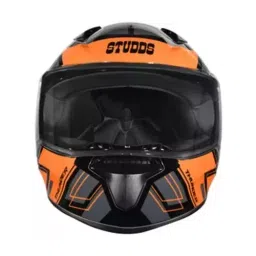 Studds N10 Black Large (580 mm) Full Face Helmet, Thunder D3 Decor image 3