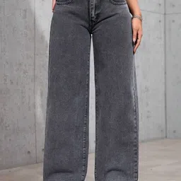 VK FASHION Women Jean Boyfriend Fit High-Rise Stretchable Jeans-picture-25