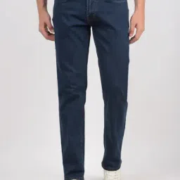 Numero Uno Dark Blue Regular Fit Jeans-picture-18