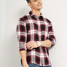 celio celio* Multicolor Regular Fit Check Shirt image 3