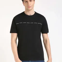 Calvin Klein Jeans Black Regular Fit T-Shirt image 1