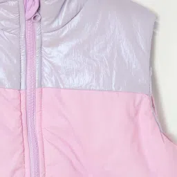Fame Forever by Lifestyle Kids Multicolor Color Block Jacket image 3