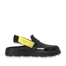 Puma Kids Shibui Black Back Strap Clogs image 1