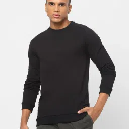Domyos by Decathlon Black Slim Fit Sports Sweatshirt image 1
