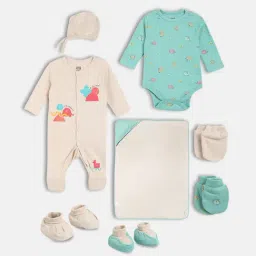 MINIKLUB Unisex Multicolor Cotton Printed Gift Set-picture-31