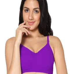 IN CARE Purple Full Coverage Non-Wired T-Shirt Bra image 1