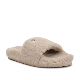 Tommy Hilfiger Women's Beige Slides image 3