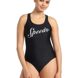 Speedo Black Printed Swimwear image 1