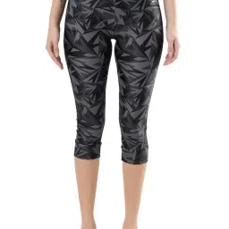 Speedo Black Printed Swim Capris image 1