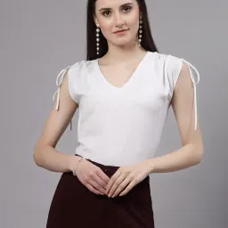 Style Quotient White Regular Fit Top image 1