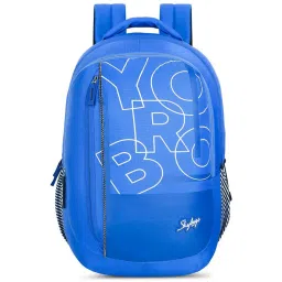 Skybags Klan 04 Blue Polyester Printed Backpack - 32 Ltrs image 1
