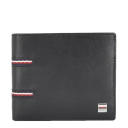 Tommy Hilfiger Kolyma Black Casual Leather Bi-Fold Wallet for Men-picture-29