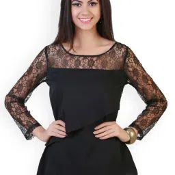 Belle Fille Black Lace Top-picture-29
