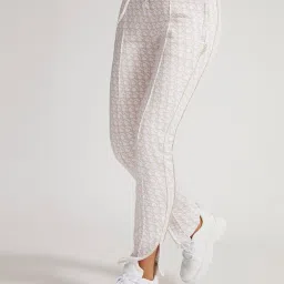 Guess White Print Trackpants image 1