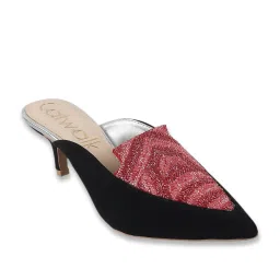 Catwalk Women's Red Mule Shoes image 1