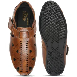 Tiny Bugs Kids Tan Casual Sandals image 3