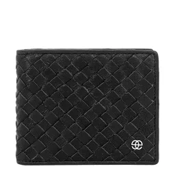 Eske Thea Black Casual Leather Bi-Fold Wallet for Men image 1