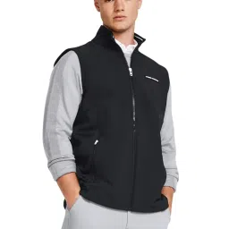 Under Armour Black Loose Fit Sports Jacket image 1