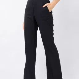 Magre Black Regular Fit Trousers image 3