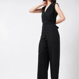 Magre Black Regular Fit Jumpsuit image 3