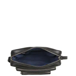 Hidesign Hipsters Black Vibes 03 Solid Small Sling Handbag image 3