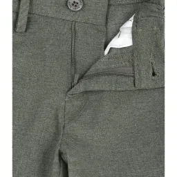 Allen Solly Junior Grey Textured Trousers image 3