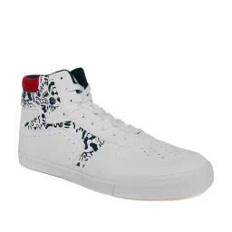 Ajile by Pantaloons Men's White Ankle High Sneakers image 3
