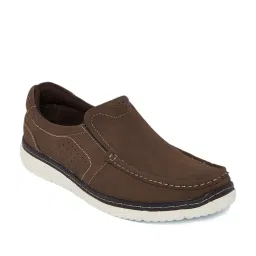 Byford by Pantaloons Men's Brown Casual Loafers image 3