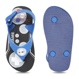 Pantaloons Junior Blue & Black Flip Flops image 3