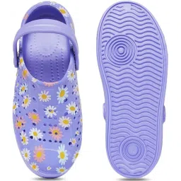 Pantaloons Junior Blue Back Strap Clogs image 3