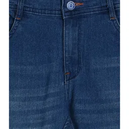 Allen Solly Junior Dark Blue Solid Jeans image 3