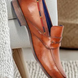 Bugatti Men's Margo Cognac Formal Loafers image 1