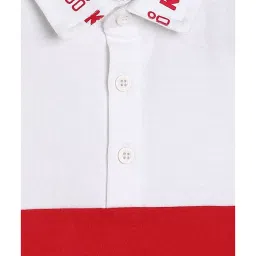 MINIKLUB Kids Multicolor Color Block Polo T-Shirt image 3