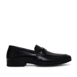 Ezok Men's Black Casual Loafers-image-21
