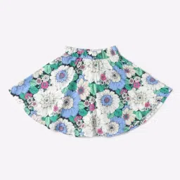 GAP Girls Multi Cotton Floral Skirt image 3