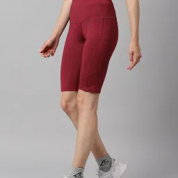 ALCIS Dark Red Cycling Shorts image 3