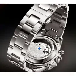 mark fairwhale Men Dial & Stainless Steel Straps Analogue Multi Function Automatic Motion Powered Watch image 3