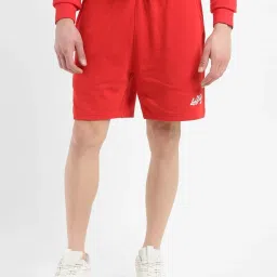 Levi's Red Cotton Regular Fit Shorts image 1