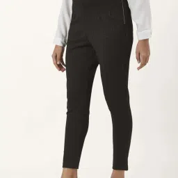 Annabelle by Pantaloons Black Chequered Tights image 3