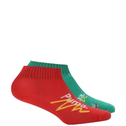 Puma Multicolor Cotton Printed Socks Pack of 2 image 1