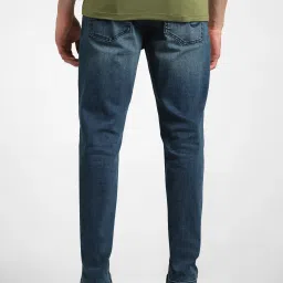 Jack & Jones Dark Blue Slim Fit Low Rise Jeans image 3