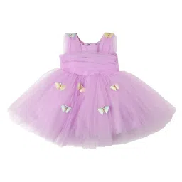 Mee Mee Kids Lavender Applique Dress image 3