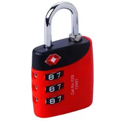 Travel Blue Red TSA Lock image 3